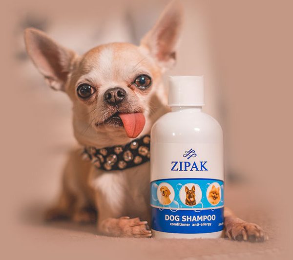 شامپو نرم کننده و حالت دهنده موی زیپک مخصوص سگ سایز ۲۵۰ میل