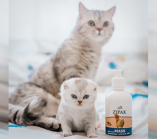 ماسک و کاندیشنر ضد گره مخصوص گربه ها سایز ۲۵۰ میل