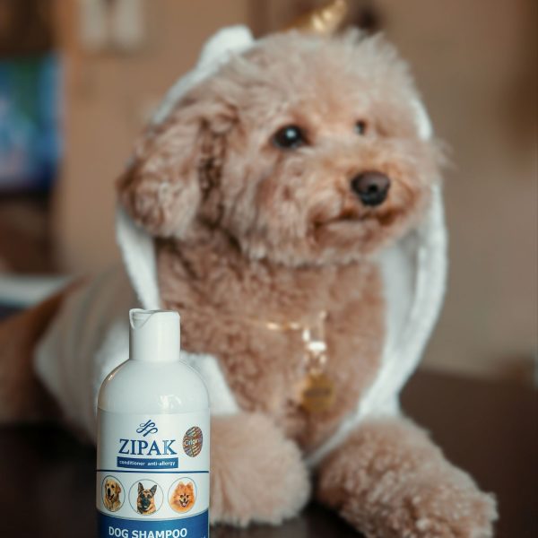 شامپو نرم کننده و حالت دهنده موی زیپک مخصوص پاپی سایز ۲۵۰ میل